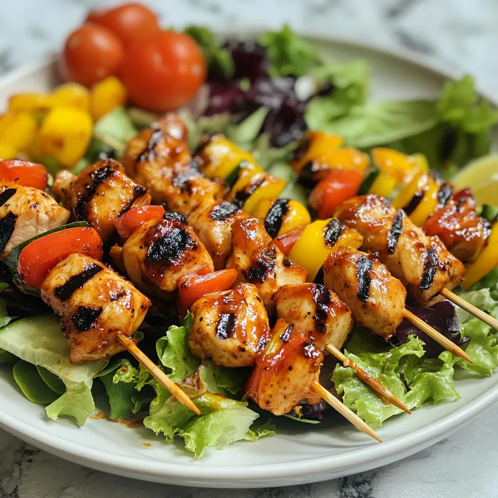 Piatti di pollo con verdure.